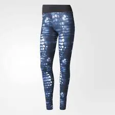 Леггинсы Adidas LONG TIGHTQ1AOP PRINT/BLACK BQ2114