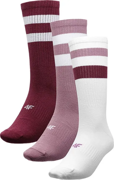 Носки (3 пары) 4F SOCKS CAS U206 (3pack) 4FAW23USOCU206-91S