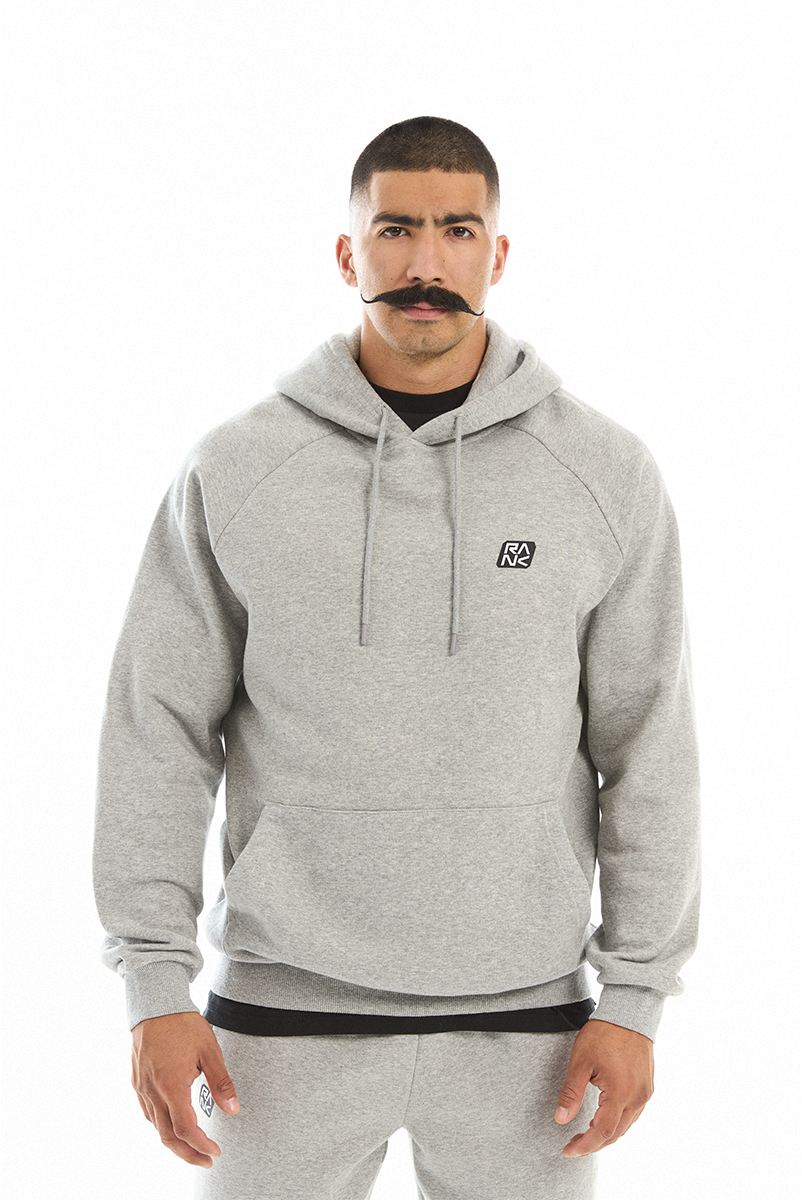 Худи RANK Man, Competitor Fleece Hoodie, Melange