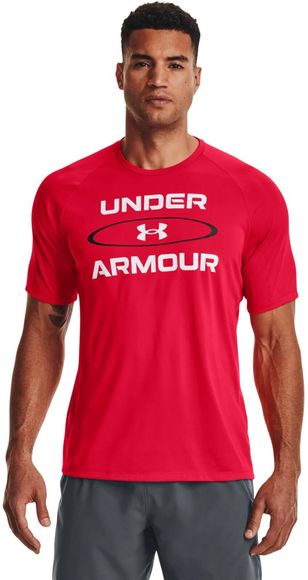 Футболка Under Armour UA Tech 2.0 WM Graphic SS-RED 1373426-890