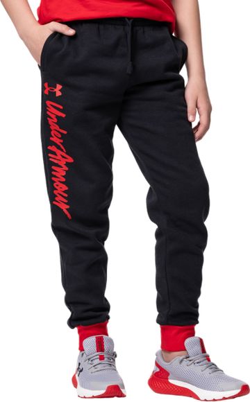 Брюки Under Armour UA Rival Fleece Script Jgrs 1379789-001