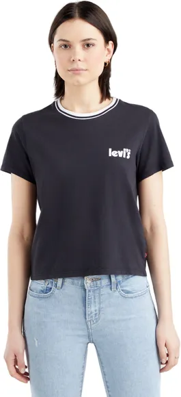 Футболка Levis Levi's Original GRAPHIC JORDIE TEE POSTER LOGO LEFT CHE A0458-0047