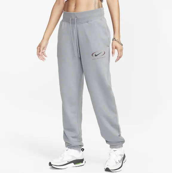 Брюки Nike W NSW PHNX FLC HR OS PANT PRNT FN7716-084