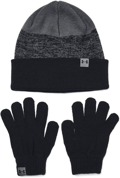 Шапка Under Armour B's Beanie & Glove Combo 1380012-001