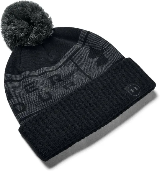 Шапка Under Armour UA Big Logo Pom Beanie 1356711-001