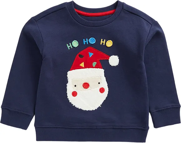 Джемпер Mothercare F NAVY SANTA SWEAT BETTER BB MC-CC850