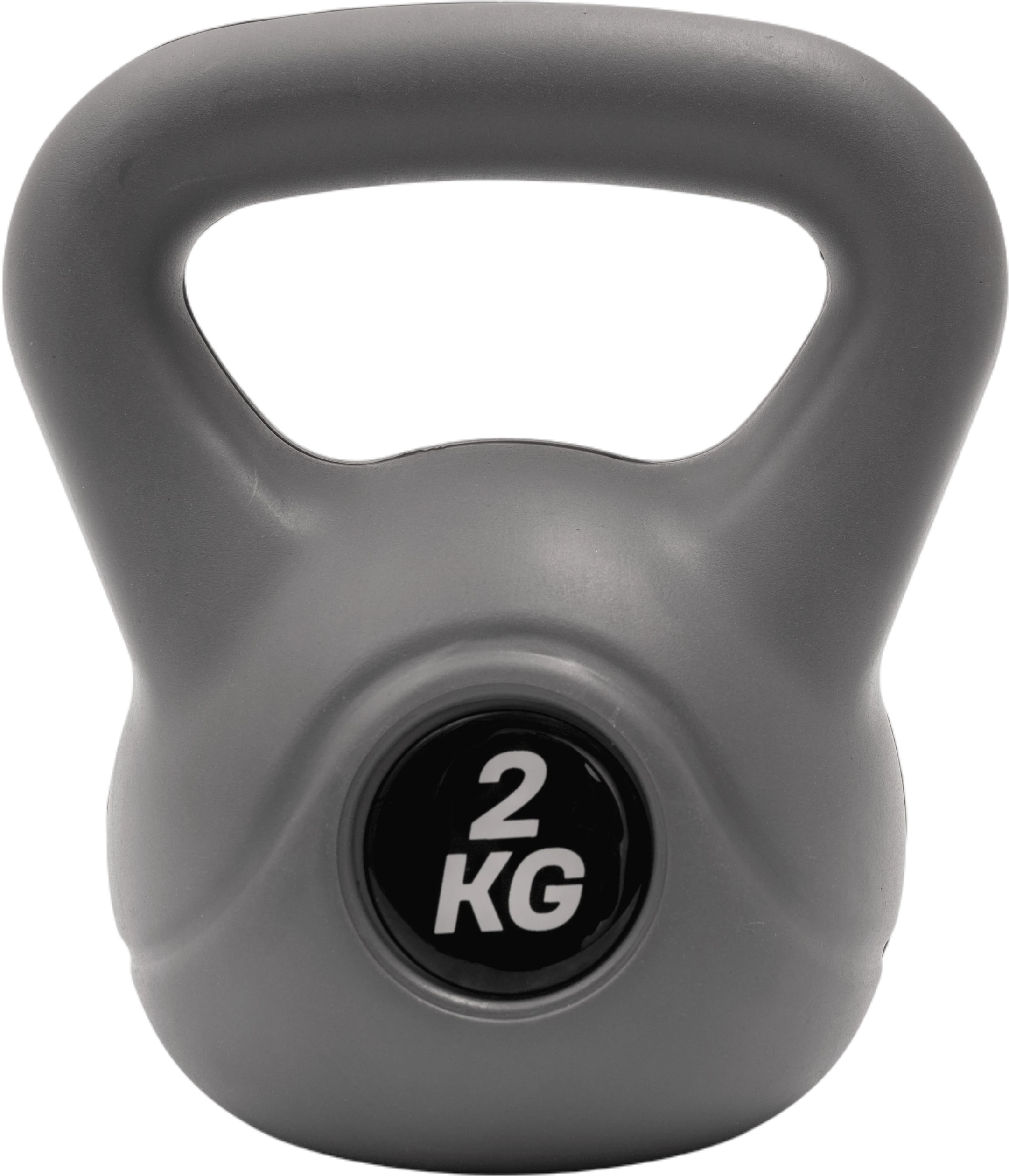 Гиря 2кг RANK Unisex, Kettel Bell 2kg, Black