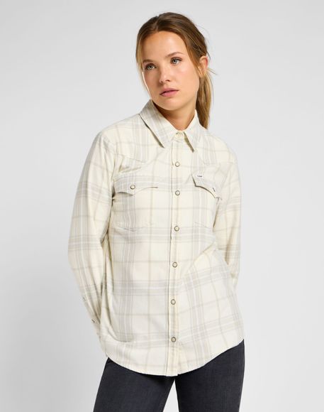 Рубашка Lee REGULAR WESTERN SHIRT SALINA STONE 112355148