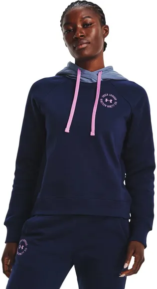 Толстовка Under Armour Rival Fleece CB Hoodie 1373031-410