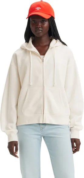 Худи Levis EVERYDAY ZIP HOODIE WHITES A5945-0015