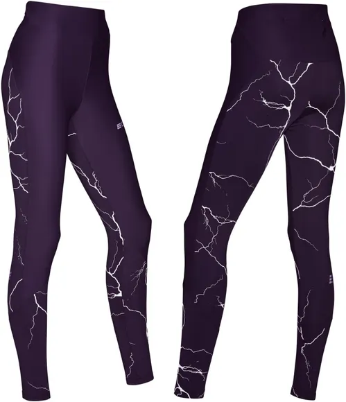 Тайтсы CEP, светоотражающие для бега, женские Cep Tights C620RW-P