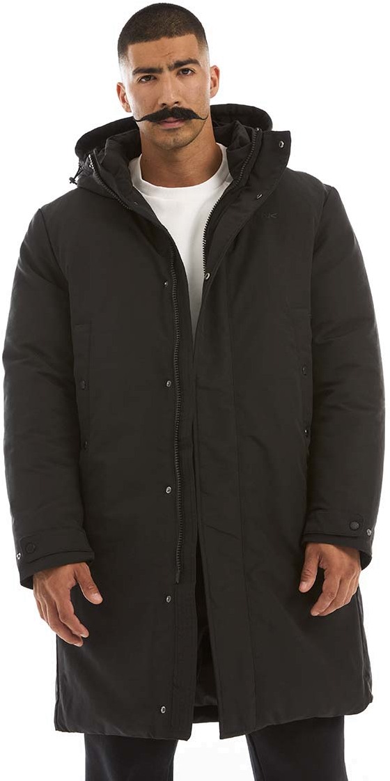 Пальто пуховое RANK Man, PROOF-TEX Long Down Jacket, Black