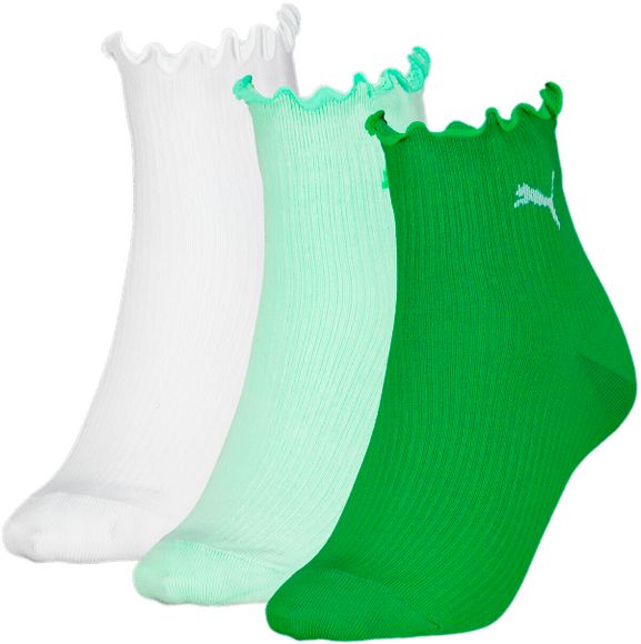 Носки (3 пары) PUMA WOMEN RUFFLE QUARTER 3P