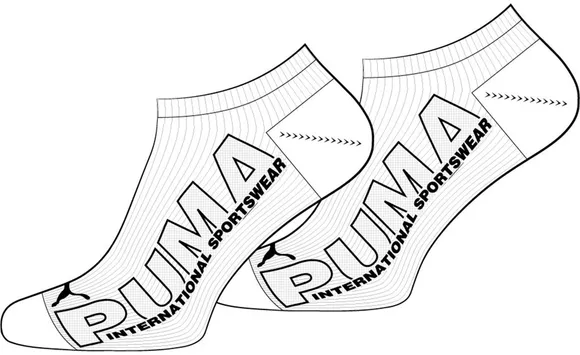 Носки PUMA WOMEN OUTLINE LOGO SNEAKER 2P 93526801