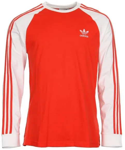 Футболка с дл.рук. муж. Adidas 3-STRIPES LS T BRIRED DH5796