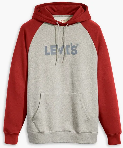 Худи Levis Levi's Original GRAPHIC RAGLAN HOODIE MULTI-COLOR A7645-0001