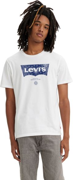 Футболка Levis Levi's Original GRAPHIC CREWNECK TEE WHITES 22491-1404