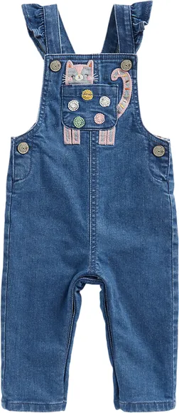 Полукомбинезон джинсовый Mothercare MG TFT DENIM DUNGAREE JL MC-CA268