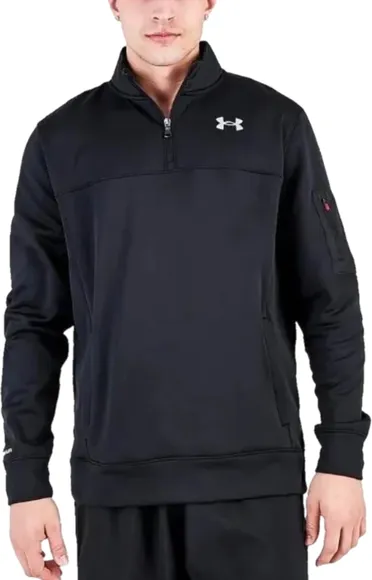 Джемпер Under Armour UA JD AF 1/4 Zip-BLK 1372792-001